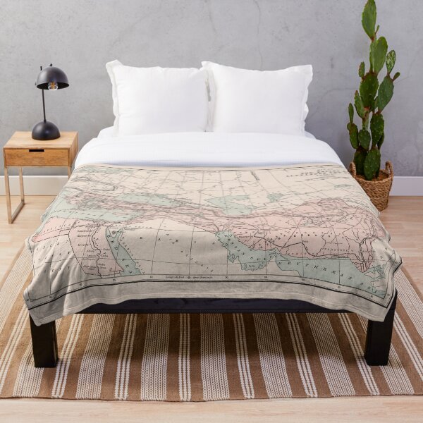 Item preview, Alexander The Great Empire Vintage Map (1901) designed and sold by BravuraMedia.