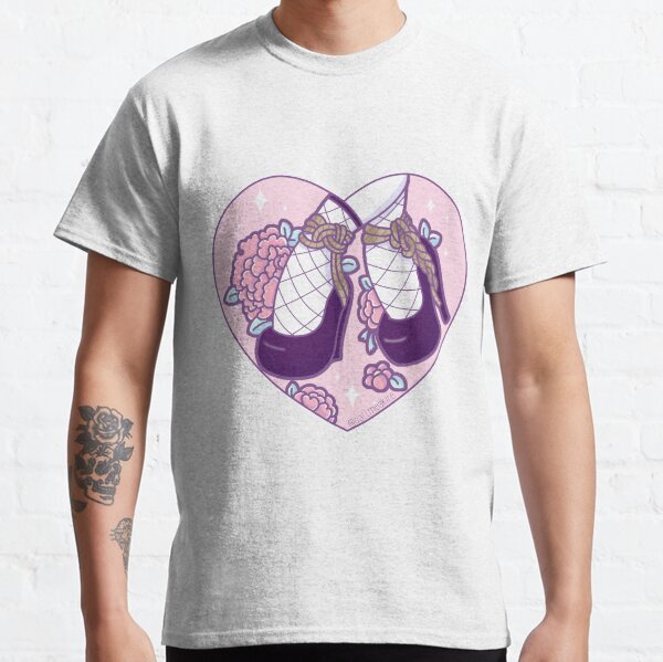 Zapatos rosa shibari Camiseta clásica