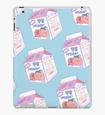 Pfirsich-Milch-Karton iPad-Hülle & Klebefolie