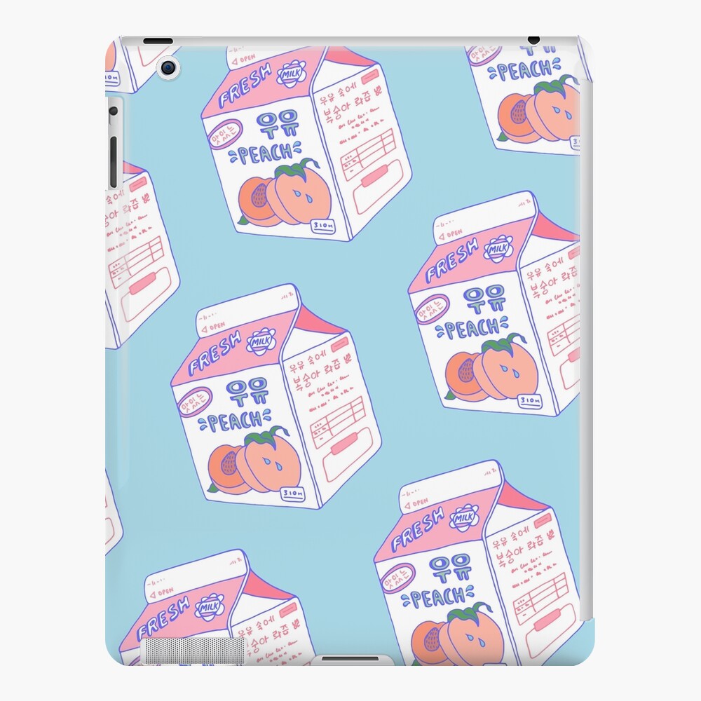 Peach Milk Carton iPad Case & Skin