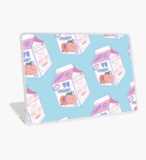 Pfirsich-Milch-Karton Laptop Folie