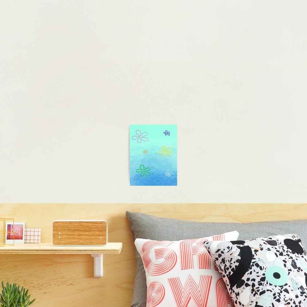 "Spongebob sky background " Photographic Print by ellishanora | Redbubble