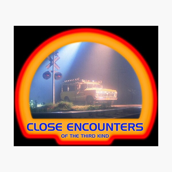 Close Encounters of the Third Kind - Retro Photographic Print