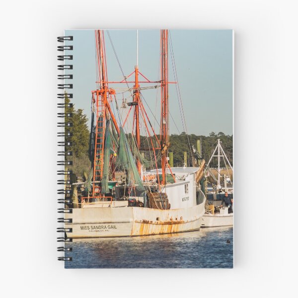 Item preview, Shrimping boat in the intercoastal waterways designed and sold by KensLensDesigns.