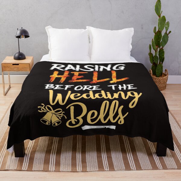Item preview, Raising hell before the wedding bells designed and sold by WorldOfTeesUSA.