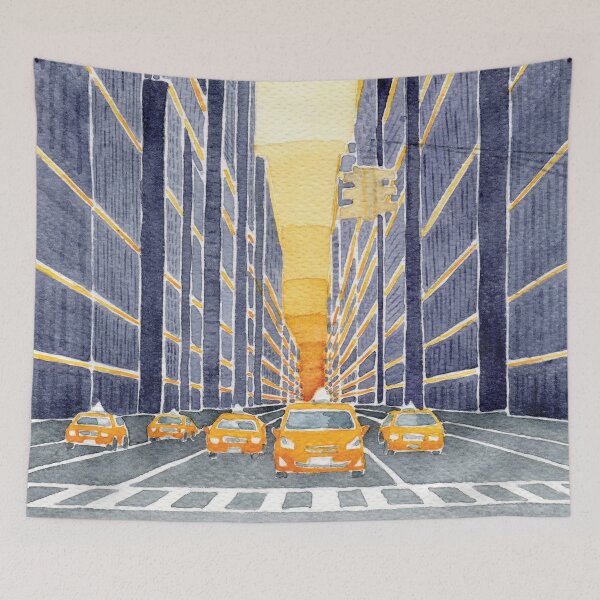 Item preview, NY, yellow cabs designed and sold by VApinx.