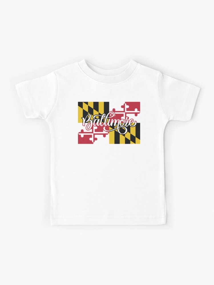 BD A, Shirts, Baltimore Orioles Maryland Flag Jersey