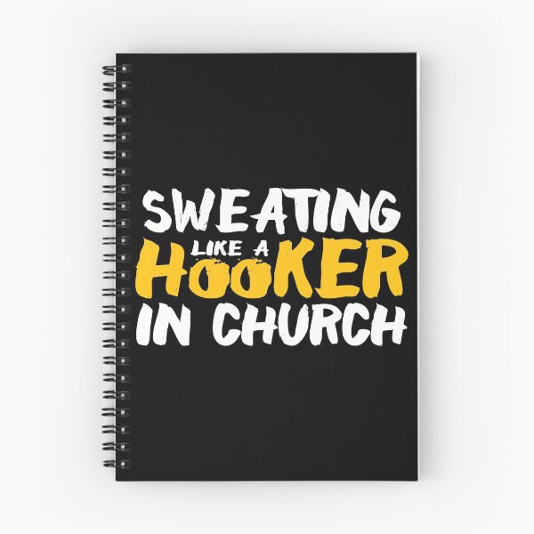 Item preview, Sweating like a hooker in church designed and sold by WorldOfTeesUSA.