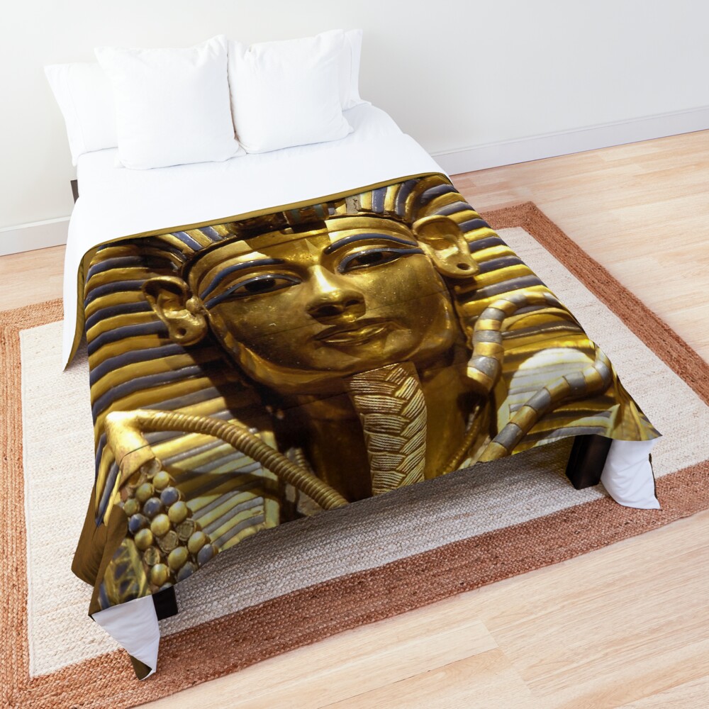 "Egypt King Tut" Comforter for Sale by ErikaKaisersot Redbubble