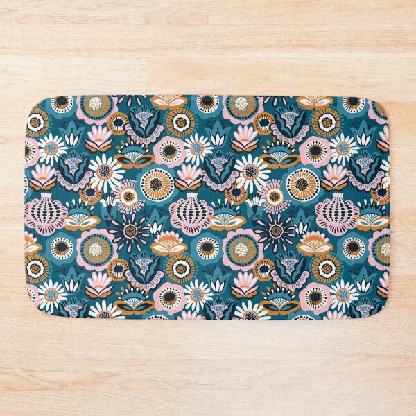 Item preview, FOLK FLORAL SEAMLESS MODERN ABSTRACT designed and sold by edleon.