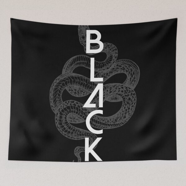 Item preview, Snake Black designed and sold by iagorfrost.