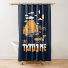Visit Tatooine Shower Curtain