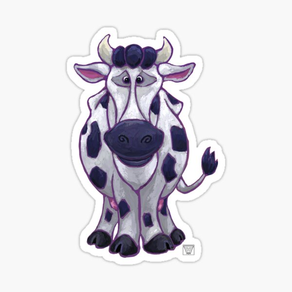 Item preview, Animal Parade Cow Silhouette designed and sold by ImagineThatNYC.