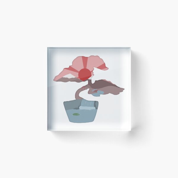 Item preview, Bonsai Silhouette Scene designed and sold by djkc12.