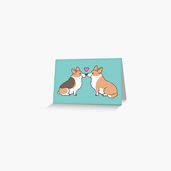 Corgi Love Greeting Card