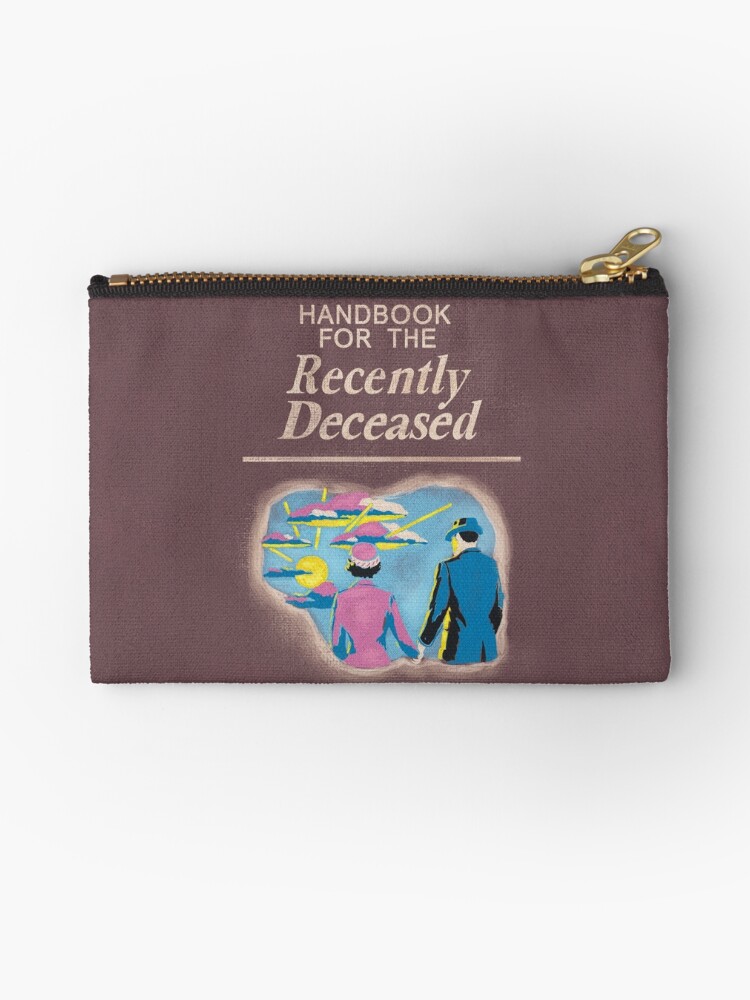 handbook for the recently deceased purse