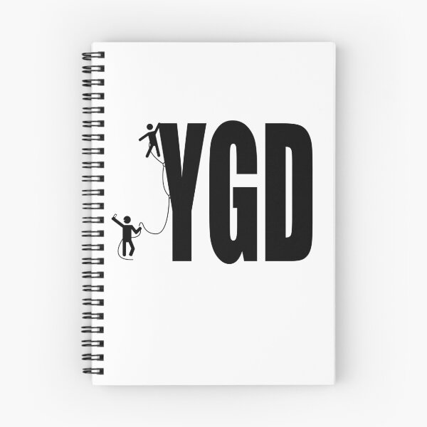 Item preview, Rock Climbing YGD Funny Yer Gunna Die Rock Climber designed and sold by ErikaKatht.
