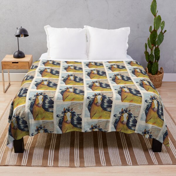 Item preview, Barb Horse on Map designed and sold by Elizabeth Staley.