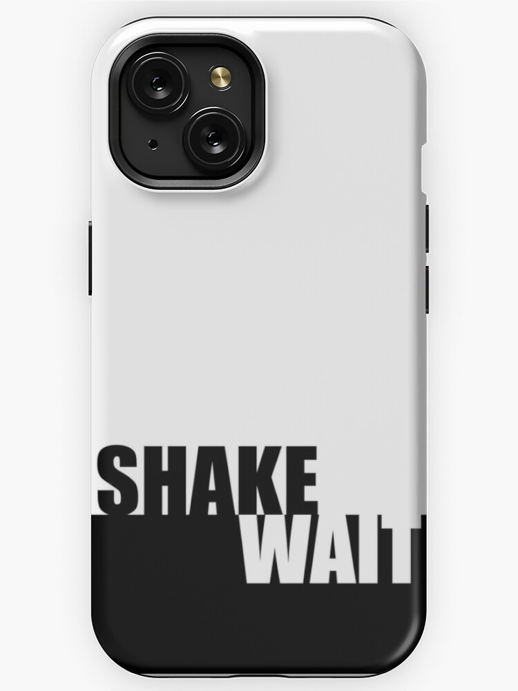 iPhone Case, Shake Wait Official Merch designed and sold by dapperoctopus