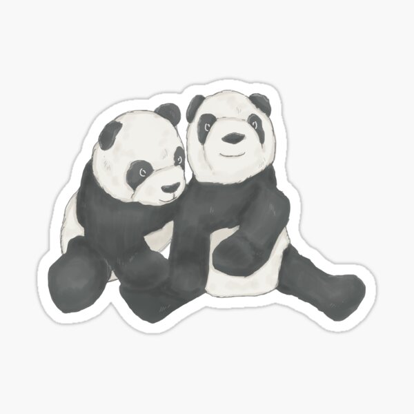 Panda Toy Stickers for Sale