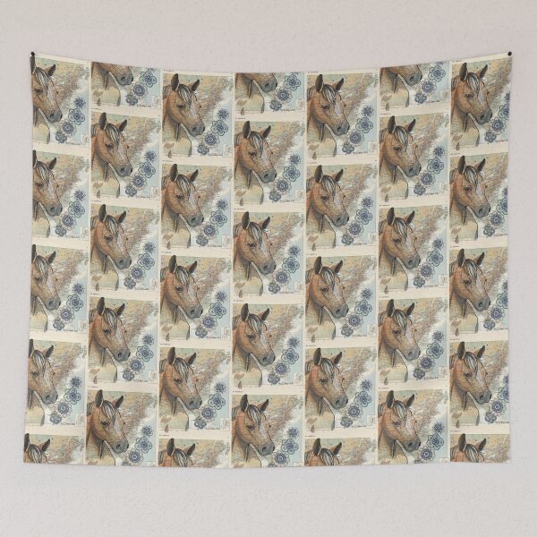 Item preview, Quarter Horse on Map designed and sold by Elizabeth Staley.