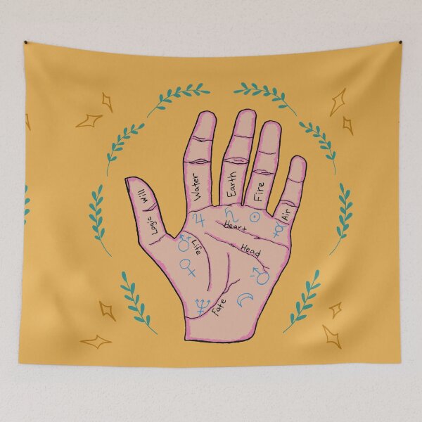 Item preview, Palm Reading and Future Telling Digital Art  designed and sold by DeLislesRT.