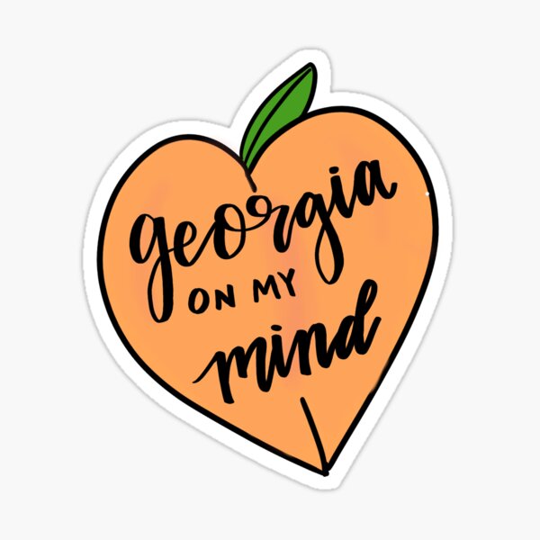 Item preview, Georgia Peach  designed and sold by Madison Odum.