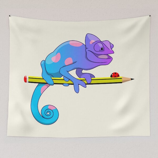 Item preview, Colorblind chameleon designed and sold by tudi.