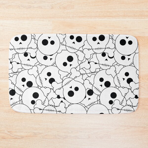Item preview, Piles of Skulls and Crossed Bones  designed and sold by Pink Pineapple Works.