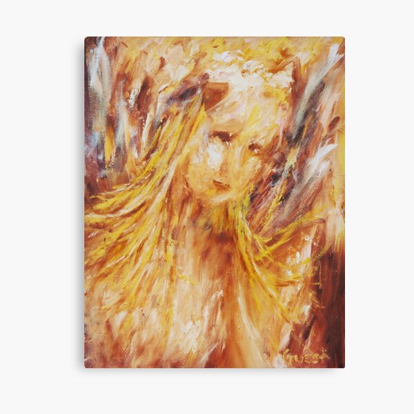 "Angel Blessing" Canvas Print