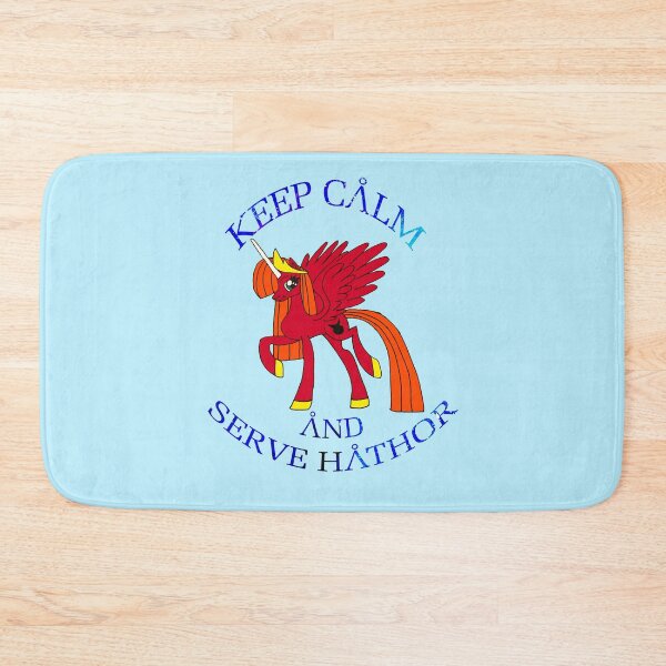 Item preview, Keep Calm and Serve Hathor Pony designed and sold by NatLeBrunDesign.
