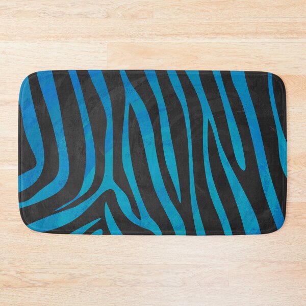 Item preview, Zebra Black and Blue Print designed and sold by ImagineThatNYC.