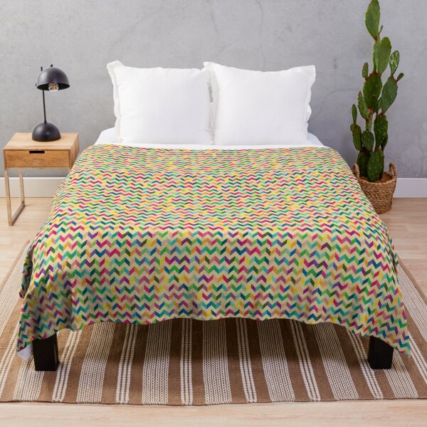 Item preview, Multicolored Rainbow Zig Zag Rickrack Chevrons designed and sold by Pink Pineapple Works.