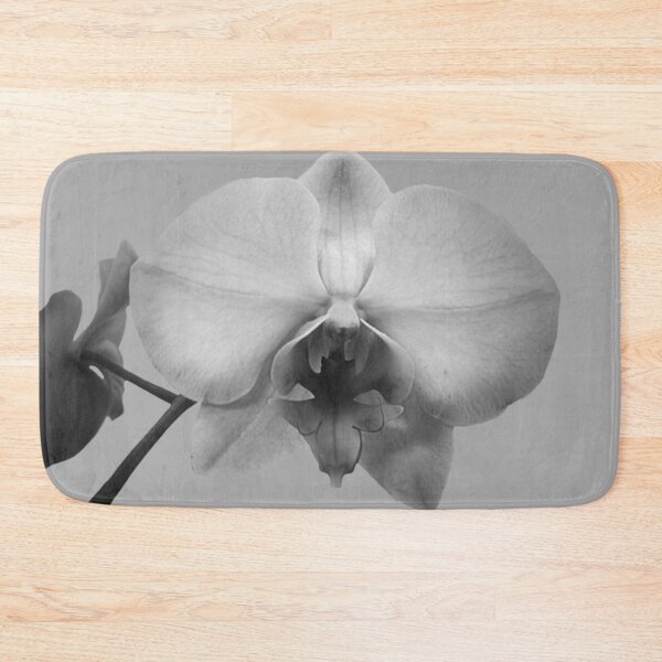 Item preview, Contemporary Black and White Orchid Flower Floral Art A608 designed and sold by byNicol.