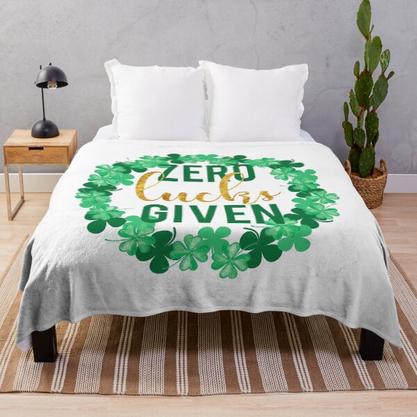 Item preview, FUNNY ST. PATRICK'S DAY product PRETTY NO LUCKS GIVEN CLOVER designed and sold by rdorsey8.