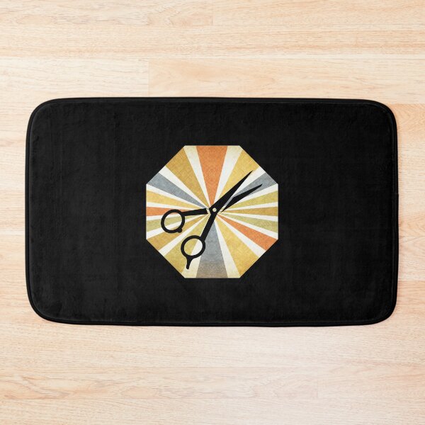 Item preview, RETRO HAIR STYLIST HAIRDRESSER SCISSOR BEAUTY SCHOOL print designed and sold by rdorsey8.