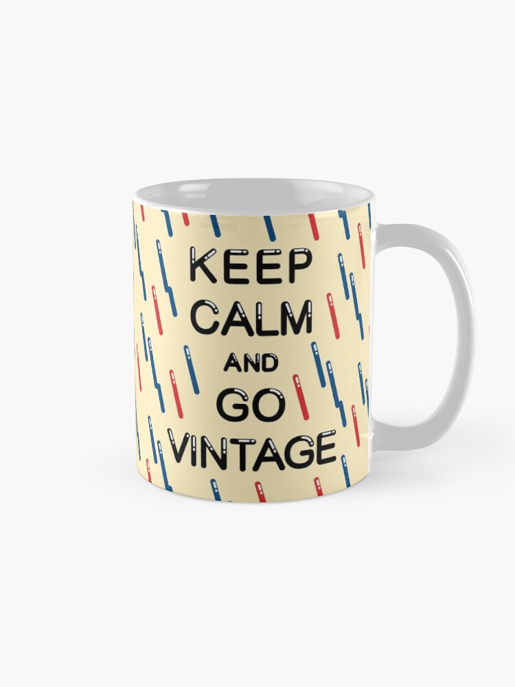 Alternate view of KEEP CALM AND GO VINTAGE Mug