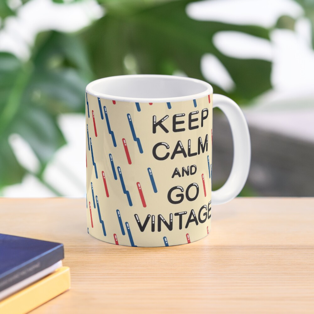 KEEP CALM AND GO VINTAGE Mug