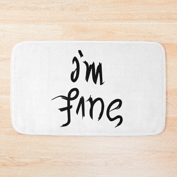 Item preview, I'm Fine / Save ME  designed and sold by Enami.