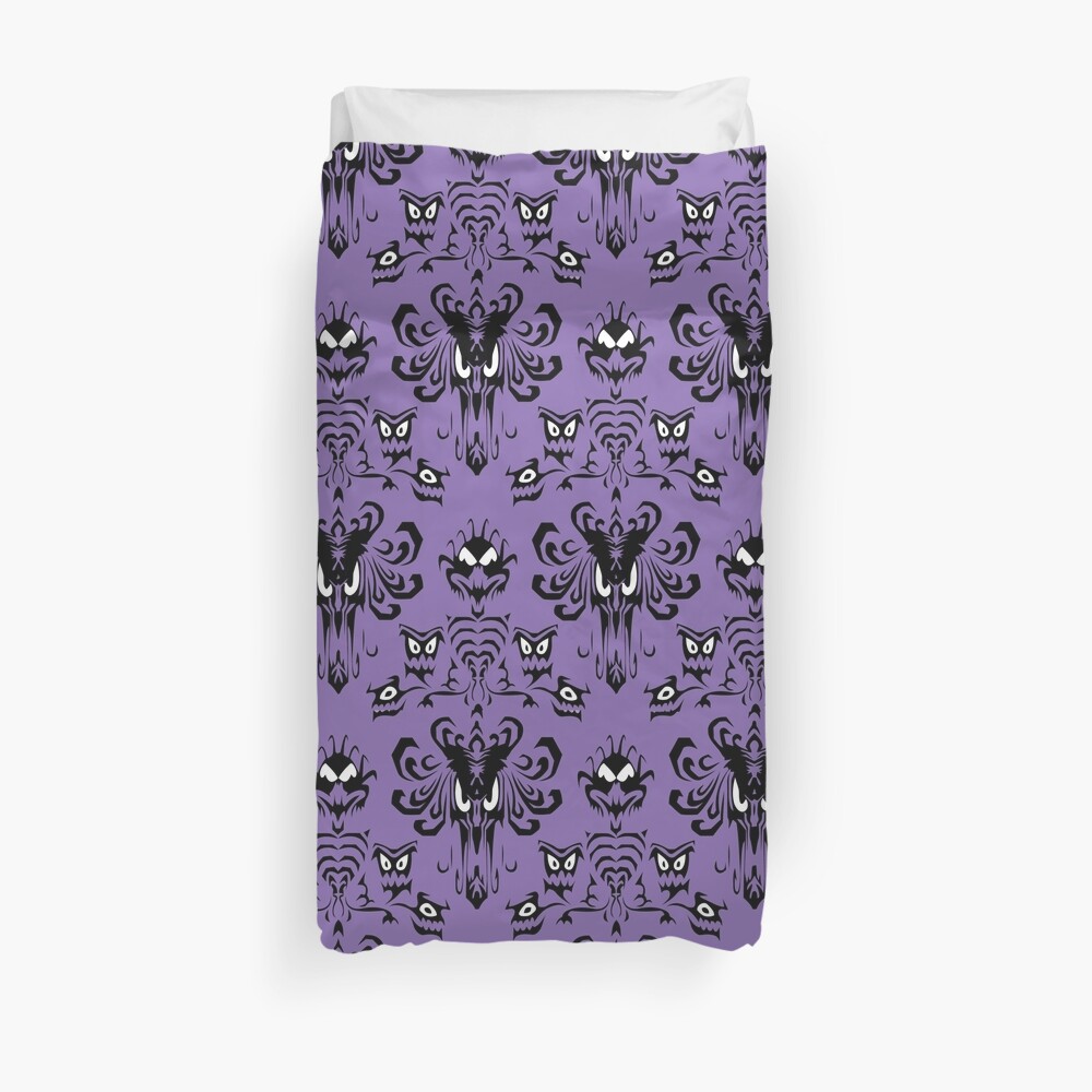 999 Happy Haunts Duvet Cover