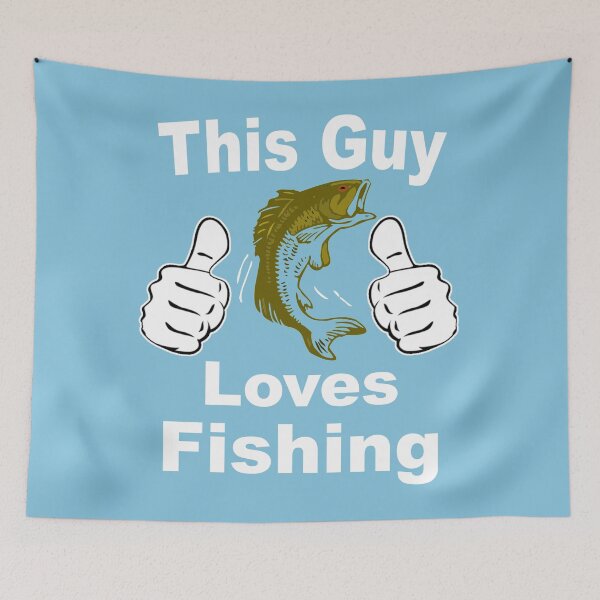 Item preview, This Guy Loves Fishing designed and sold by CharJens.