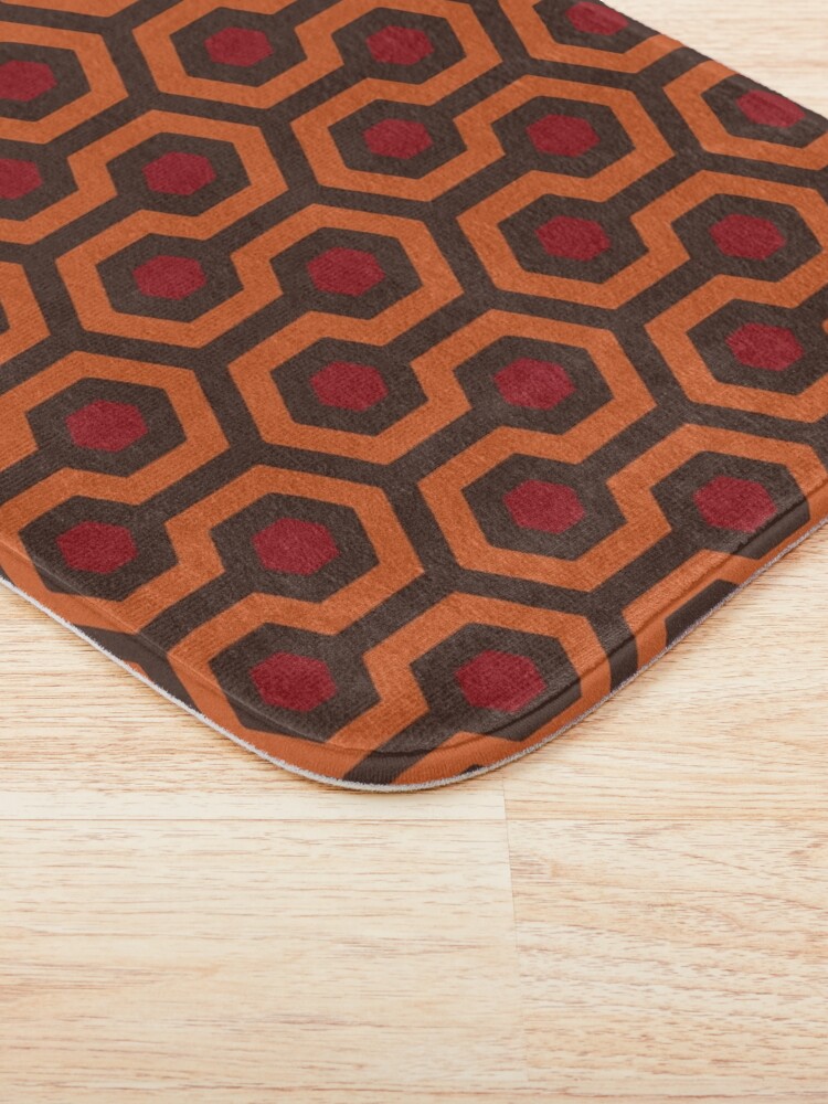 Alternate view of REDRUM Overlook Hotel Carpet Stephen King's The Shining Bath Mat