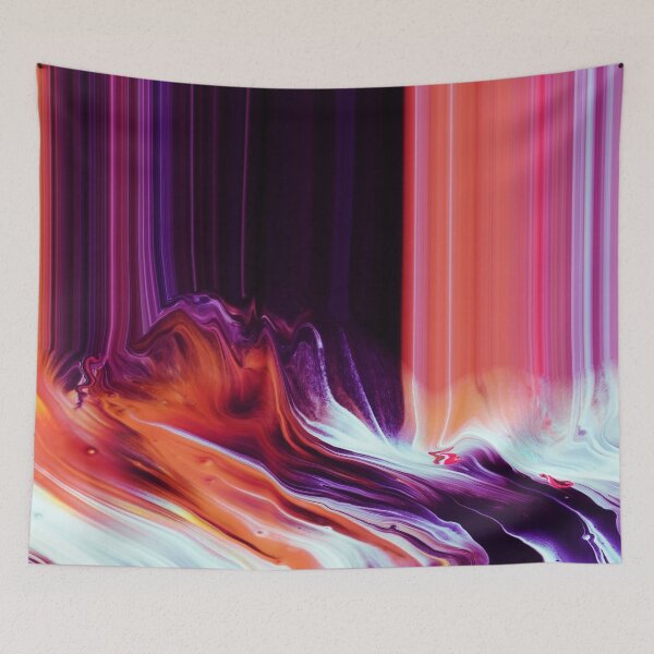 Item preview, Digital Abstract Art Mountain Peaks designed and sold by BluePlanet.
