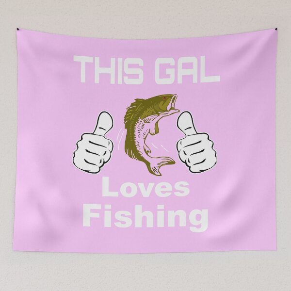 Item preview, This Gal Loves Fishing designed and sold by CharJens.