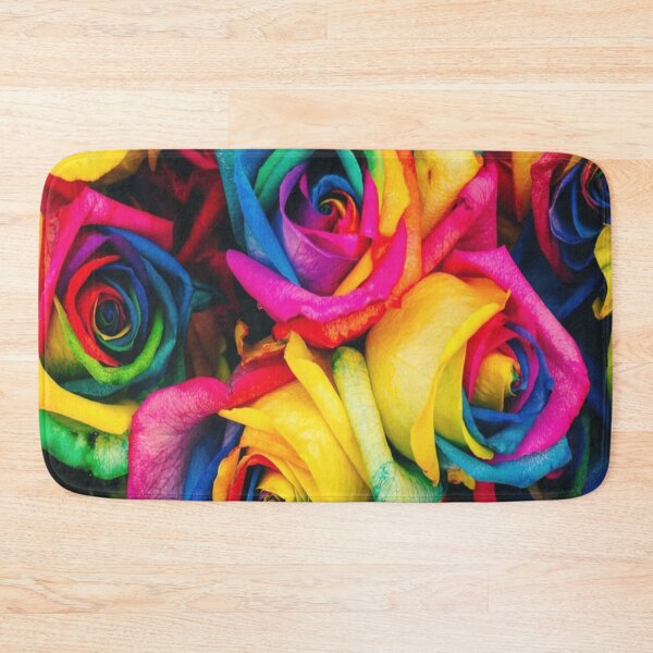 Item preview, Rainbow Roses Bouquet designed and sold by mwagie.