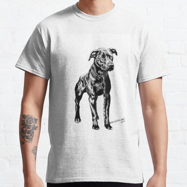 American Pit Bull Terrier Inked Classic T-Shirt