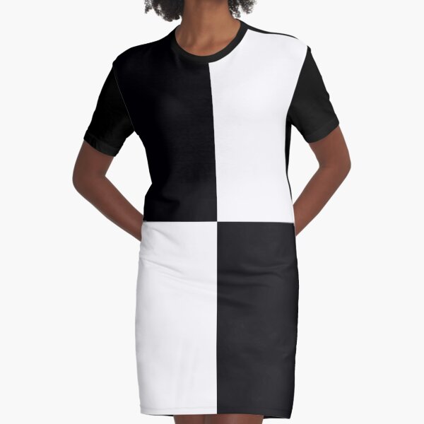 Quadrants Graphic T-Shirt Dress