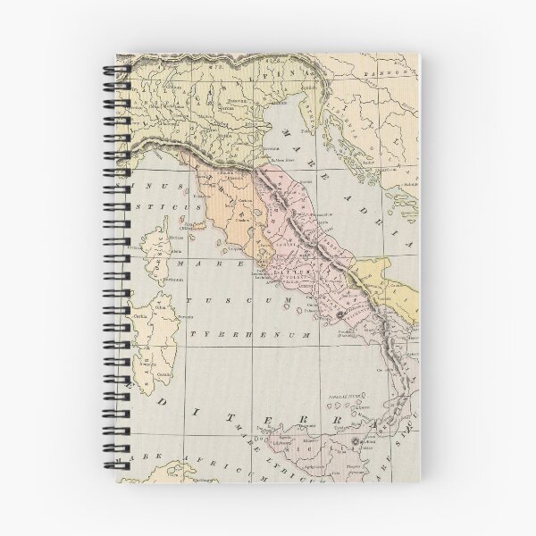 Item preview, Ancient Italy Map 800 - 222 BC (1901) designed and sold by BravuraMedia.