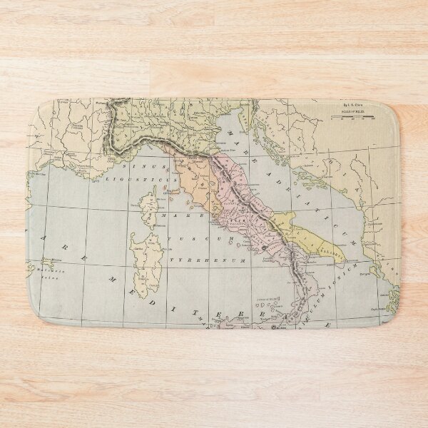 Item preview, Ancient Italy Map 800 - 222 BC (1901) designed and sold by BravuraMedia.