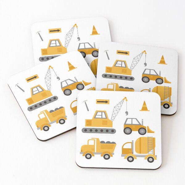 Item preview, Construction Trucks  designed and sold by latheandquill.